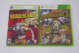 Borderlands (Microsoft Xbox 360, 2009) Borderlands 2 (Microsoft Xbox 360, 2012) - £11.00 GBP