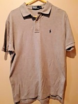 Mens Polo Ralph Lauren Sport Shirt Size Large gray Pony Logo - £13.44 GBP