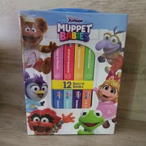 Disney Junior - Muppet Babies My First Library Board Book Block 12-Book Set - £11.05 GBP