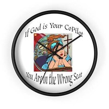 Inspirational Wall Clock, Motivational Home Decor, Office Wall Art, Uniq... - $44.00