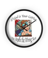 Inspirational Wall Clock, Motivational Home Decor, Office Wall Art, Uniq... - $44.00