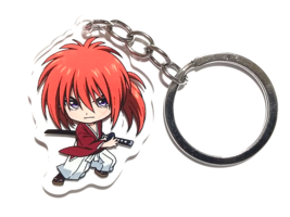 Kenshin Himura - Rurouni Kenshin High Quality Anime Acrylic Keychain - £10.31 GBP