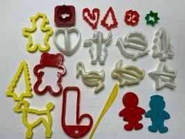 Vintage Lot of 20 Cookie Cutters --Variety of Brands - £10.88 GBP