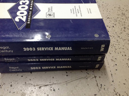 2003 Gm Buick Regal Century Service Workshop Shop Repair Manual Set Factory Oem - $235.09