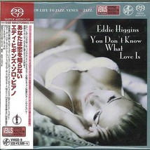 Eddie Higgins Sealed Brand New Sacd You Don&#39;t Know What Love Is Digipak Obi - $64.99