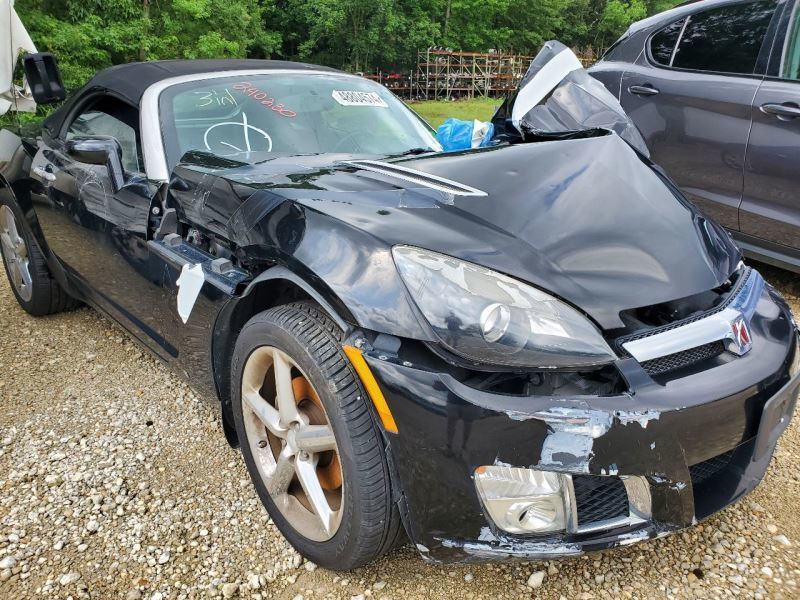 2007 2010 Saturn Sky OEM Black Red Line Rear Trunk Spoiler with Hardware 1037876 Item image 11