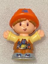 1 2016 Fisher Price Little People Construction Boy w/Hat *Nice Condition... - $9.99