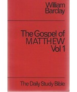 Matthew: v. 1 (Daily Study Bible) [Paperback] Barclay, William - €43,22 EUR