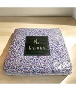 Ralph Lauren Elizabeth Street Ruffled King Size Flat Sheet Retired Rare NEW - $282,701.71 MXN
