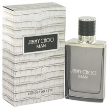 Jimmy Choo Man Cologne By Eau De Toilette Spray 1.7 oz - £36.74 GBP