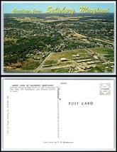 MARYLAND Postcard - Salisbury, Aerial View N38 - £3.15 GBP