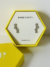 Bomb Party Earrings ‘Shimmer and Chic’ RBP3466 Citrine - £15.69 GBP