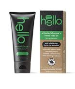 Hello Activated Charcoal Hemp Seed Oil Epic Whitening Fluoride-FreeTooth... - £22.80 GBP
