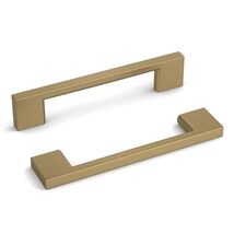 Haliwu 6 Pack Brushed Satin Nickel Cabinet Handles 3-3/4 Inch Hole Center - $71.96 MXN