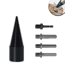 Aajdhe Firewood Drill Bit Wood Splitter,4Pcs Firewood Splitter,Firewood ... - $531.49 MXN