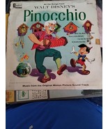 Walt Disney&#39;s Pinocchio LP DQ 1202 - £18.46 GBP