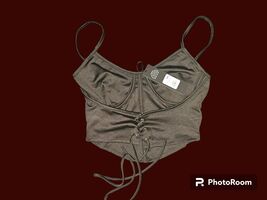 Nwt Lace Up Corset Cami - $12.59