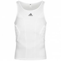 NWT men&#39;s small tall Adidas Compression Padded Aeroready Tank top basket... - $28.49