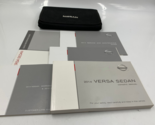 2014 Nissan Versa Sedan Owners Manual Set with Case OEM A01B36026 - $24.74