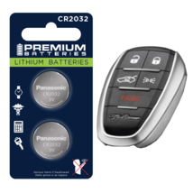Alfa Romeo Keyfob Replacement Battery Panasonic CR2032 Lithium (2 Pack)+... - $5.16