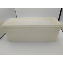 Vintage Tupperware Sheer Rectangle Container Sheer Lid 606 #2 - $12.97