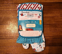 Apron/Potholder Gift Set Pioneer Woman Christmas NEW Peppermint Cookies ... - $18.69