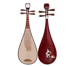 Pipa African rosewood material Professional performance Chinese string i... - $599.00