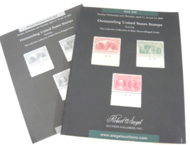 Siegel Auction Catalog w Prices Realized US Stamps Mint Never Hinged Gems 2001 - £11.01 GBP