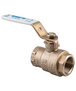 3/4 in. Brass FIP x FIP Full Port Threaded Ball Valve - $48.34