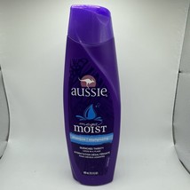 Aussie Mega Moist Shampoo 13.5 Fl Oz Hair ( Vintage Formula) - £16.82 GBP