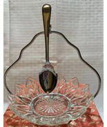 VINTAGE MADE IN ENGLAND - Server.  Chrome Plated / Glass - £6.04 GBP