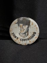 Old 1965 Tony Conigliaro 1-3/4" Pin Button MLB Boston Red Sox Baseball  - £18.24 GBP