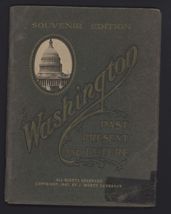 WASHINGTON PAST PRESENT and FUTURE by J.W. Carnahan * 1907 with map souv... - $12.95