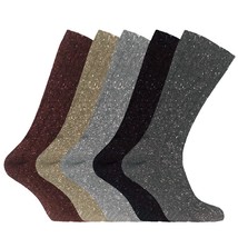 Womens 5 Pairs Winter Knitting Warm Wool Crew Socks,5 Pack_5 Colors,Us Women&#39;S S - £15.80 GBP