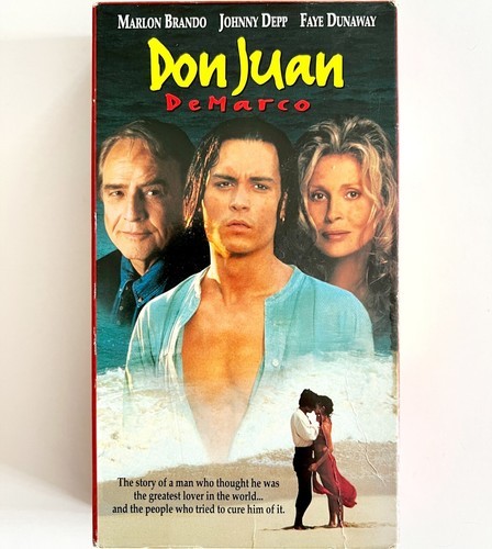 1995 Don Juan DeMarco Vintage VHS Comedy Romance Depp Brando VHSBX7 Item image 2
