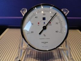 Elie Bleu Hydrometer 3.5 diameter Silver finish NEW image 2