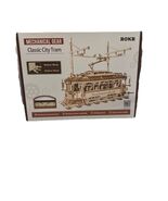 ROKR Mechanical Gear Classic City Tram Building Blocks Model - $89.43 CAD