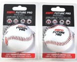 2 Count ESPN Learn How To Pitch LIke A Future Pro Finger Placement Baseball - $19.99