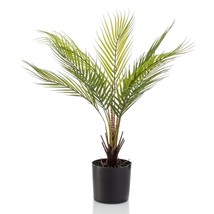 Emerald Artificial Chamaedorea Palm 50 cm in Pot - £26.30 GBP