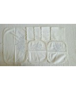 VTG Lady Vintage Handkerchiefs Linen Plate Mat Floral Embroidery Good Co... - €17,17 EUR VTG Lady Vintage Handkerchiefs Linen Plate Mat Floral Embroidery Good Co... - €17,17 EUR