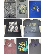 Graphic T-Shirt Lot Womens S M Vintage Modern Joblot DIY Craft Upcycle M... - $318.81 MXN