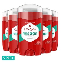 Old Spice Deodorant for Men, 48 Hour Protection, (2.4 oz 5 pack) NO SHIP TO CA - £13.20 GBP