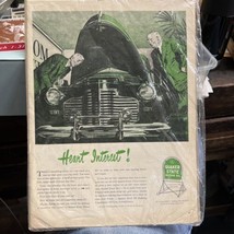 Vintage Quaker State Motor Oil Art Ad 1940’s - £7.84 GBP
