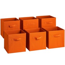 Sorbus Foldable Storage Cubes - 6 Fabric Baskets for Organizing Pantry, Closet,  - £37.73 GBP