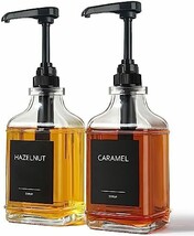 Gmisun Coffee Syrup Dispenser, 16Oz Syrup Pump Dispenser For Coffee Bar - $31.99