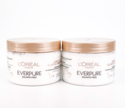 LOreal Paris Everpure Sulfate Free Simple Clean Elastic Fiber Masque Lot Of 2 - £20.50 GBP