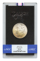 1881-CC $1 NGC/GSA MS64 (Box) - £801.18 GBP