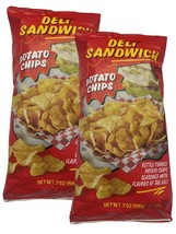 2-Pack Trader Joe&#39;s Deli Sandwich Style Potato Chips 7 Oz Each - $23.75