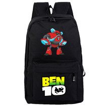 WM Ben 10 Backpack Daypack Schoolbag Bookbag Red Robot - £19.17 GBP