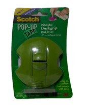 Scotch Pop-Up Tape Refillable Desk grip Dispenser 75 Pre-cut Tape Strips... - $300.14 MXN